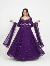 Pari Georgette Women Kurti With Dupatta & Bottomwear