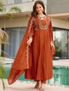 Lavanyaz Women Cotton Silk Kurti Pant Dupatta Set